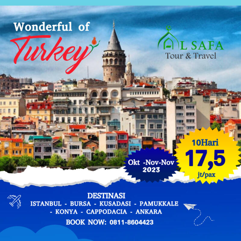 Paket Tour Turki 2023